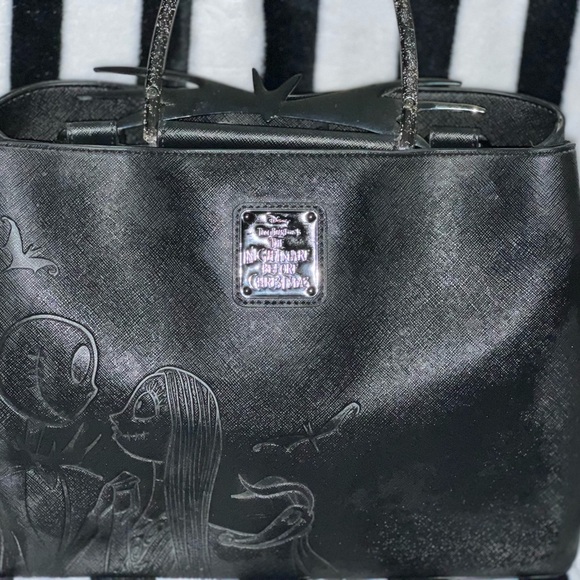 Nightmare Before Christmas purse w/ Jack Skellington & Oogie Boogie Boys - Picture 3 of 16